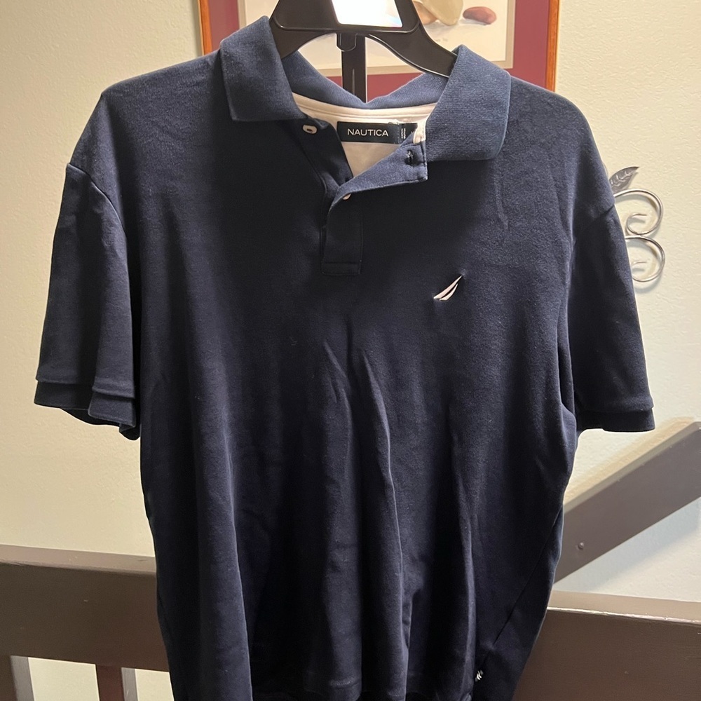 Nautica Men's Navy Polo Shirt #343